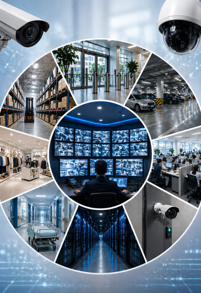 CCTV camera key features for Delhi home and office security