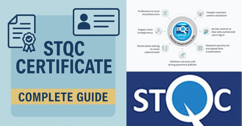 STQC certified CCTV camera India security standard